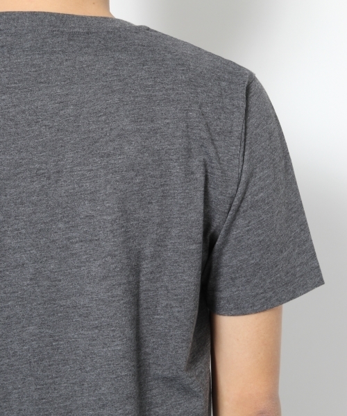 GLOBAL WORK(グローバルワーク)の「【機能素材アイテム】プリントポケットT/712581(Tシャツ/カットソー・メンズ・ダークグレー/ホワイト系その他/グレー/ホワイト・MEDIUM/SMALL/LARGE/X-LARGE)」の17枚目の写真
