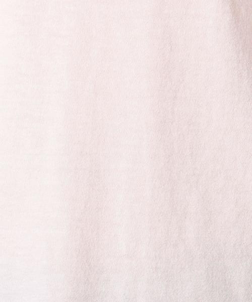 SHIPS（シップス）の「SC: SHIPS(シップス) オーガニックコットン×ボタニカルダイ Vネック ポケット Tシャツ（Tシャツ/カットソー・メンズ・ネイビー/ピンク/グレー/ホワイト/ベージュ/オリーブ・LARGE/SMALL/MEDIUM/X-LARGE）」の15枚目の写真