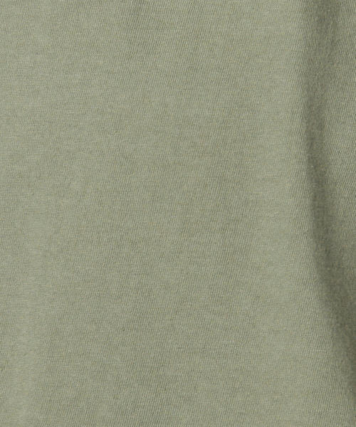 SHIPS(シップス)の「SC: SHIPS(シップス) オーガニックコットン×ボタニカルダイ Vネック Tシャツ(Tシャツ/カットソー・メンズ・ホワイト/ピンク/オリーブ/ベージュ/ネイビー/グレー・SMALL/LARGE/MEDIUM/X-LARGE)」の9枚目の写真