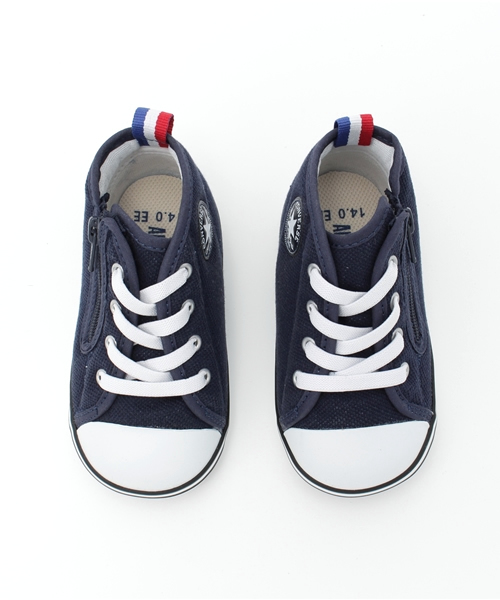 CONVERSE（コンバース）の「CONVERSE:BABY ALL STAR POLO（スニーカー・キッズ・ネイビー・13/14/12）」の4枚目の写真
