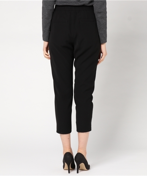 N.(N. Natural Beauty Basic)(エヌエヌナチュラルビューティーベーシック)の「ベルト付ラップストレッチパンツ(その他パンツ・レディース・ピンク/ブラック・MEDIUM)」の5枚目の写真