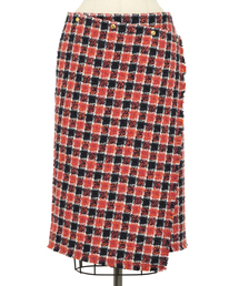 美品 ドゥロワー ツイードスカート 38 Drawer（ドゥロワー）の「Drawer ツイードタックスカート（スカート