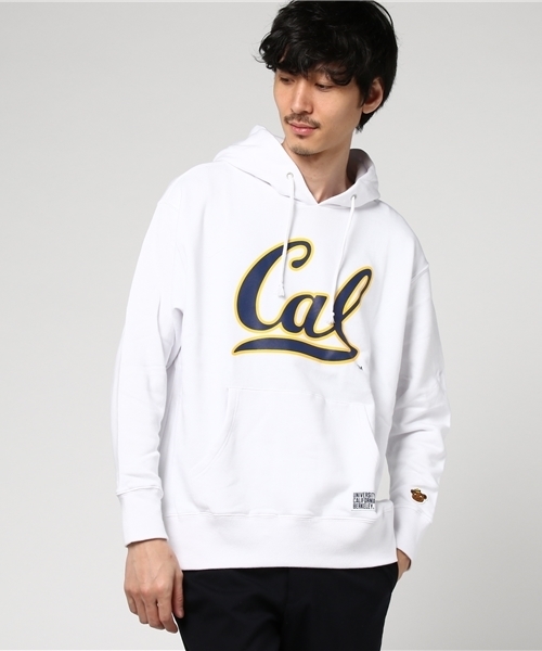 BENCH'S SELECT(ベンチセレクト)の「UC BERKELEY プリントパーカー(パーカー・メンズ・ホワイト/ネイビー/杢グレー・SMALL/MEDIUM/LARGE)」の12枚目の写真