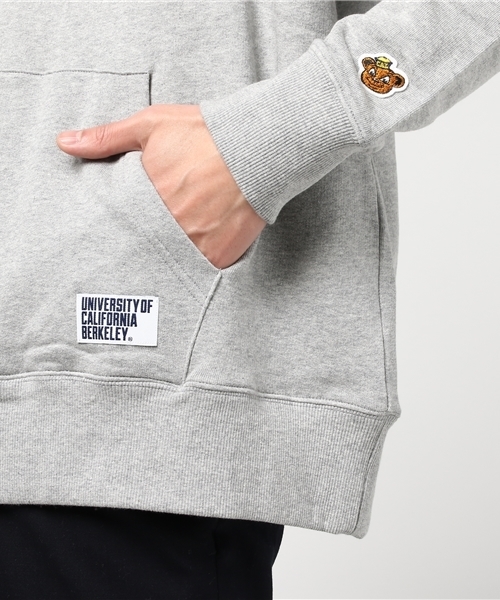 BENCH'S SELECT(ベンチセレクト)の「UC BERKELEY プリントパーカー(パーカー・メンズ・ホワイト/ネイビー/杢グレー・SMALL/MEDIUM/LARGE)」の8枚目の写真
