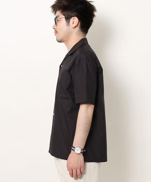 coen（コーエン）の「ボックスシルエットオープンカラーシャツ（シャツ/ブラウス・メンズ・オリーブ/ブラック/ベージュ・MEDIUM/X-LARGE/SMALL/LARGE）」の17枚目の写真