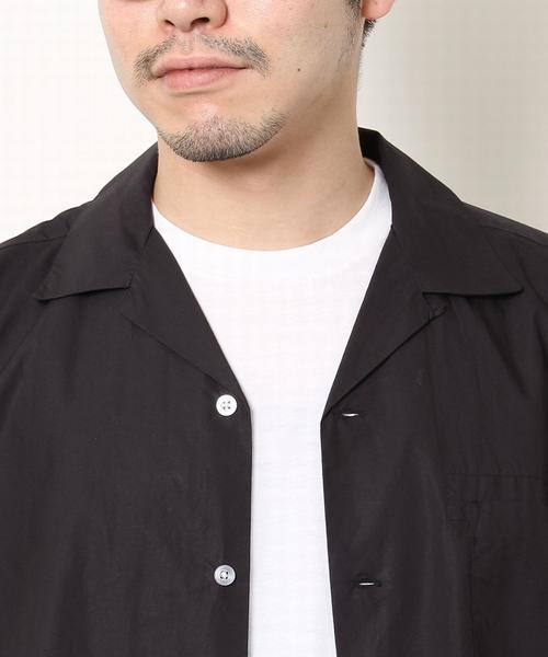 coen（コーエン）の「ボックスシルエットオープンカラーシャツ（シャツ/ブラウス・メンズ・オリーブ/ブラック/ベージュ・MEDIUM/X-LARGE/SMALL/LARGE）」の20枚目の写真