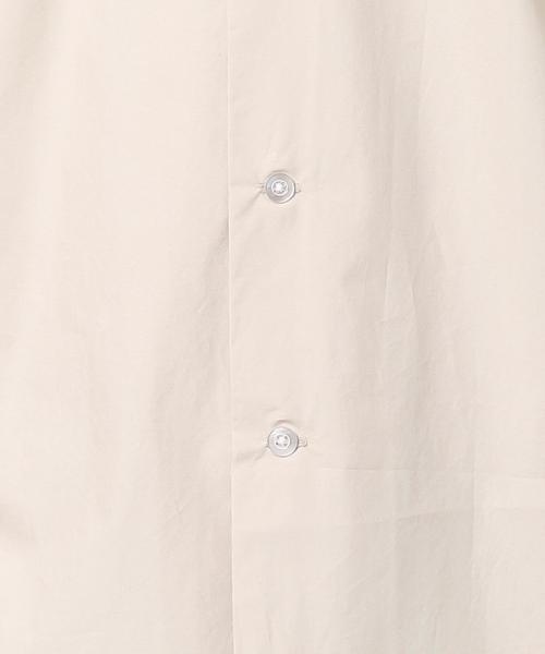 coen（コーエン）の「ボックスシルエットオープンカラーシャツ（シャツ/ブラウス・メンズ・オリーブ/ブラック/ベージュ・MEDIUM/X-LARGE/SMALL/LARGE）」の14枚目の写真