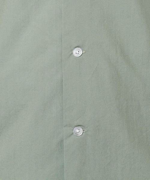 coen（コーエン）の「ボックスシルエットオープンカラーシャツ（シャツ/ブラウス・メンズ・オリーブ/ブラック/ベージュ・MEDIUM/X-LARGE/SMALL/LARGE）」の15枚目の写真