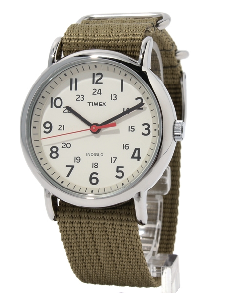 TIMEX(タイメックス)の「TIMEX / Weekender Central Park(アナログ腕時計・レディース・オリーブ/ネイビー/レッド/インディゴブルー/グリーン系その他/その他1/グレー/グリーン・ONE SIZE)」の3枚目の写真