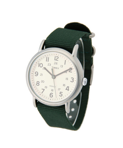 TIMEX(タイメックス)の「TIMEX / Weekender Central Park(アナログ腕時計・レディース・オリーブ/ネイビー/レッド/インディゴブルー/グリーン系その他/その他1/グレー/グリーン・ONE SIZE)」の4枚目の写真