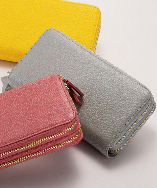 Ranan ラナン の 本革ダブルファスナー長財布 財布 Wear