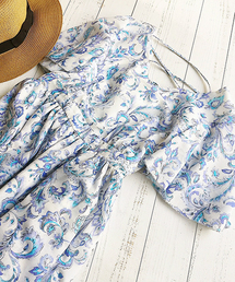 laboratory work | パネル柄マキシワンピ(ワンピース)