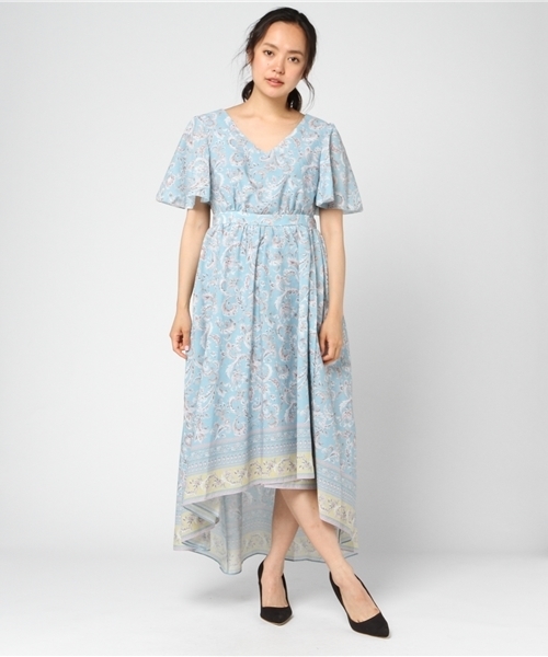 laboratory work（ラボラトリーワーク）の「パネル柄マキシワンピ（ワンピース・レディース・ブラック系その他/ブルー系その他/グリーン系その他・MEDIUM）」の20枚目の写真