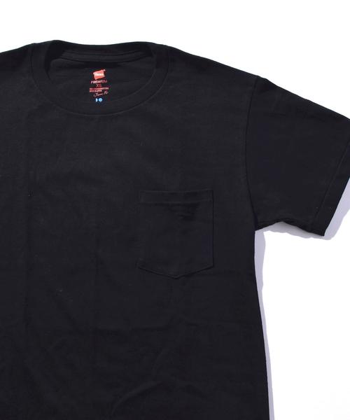 HANES（ヘインズ）の「Hanes×SHIPS BLUESTORE: ジャパンフィット プレミアムポケットTEE【made in Japan】◇（Tシャツ/カットソー・レディース・ホワイト/ブラック・ONE SIZE）」の13枚目の写真