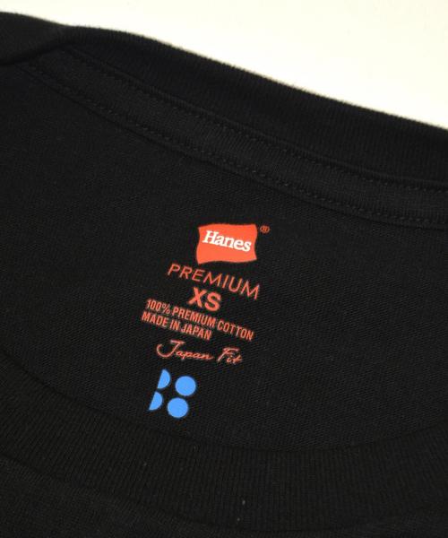 HANES（ヘインズ）の「Hanes×SHIPS BLUESTORE: ジャパンフィット プレミアムポケットTEE【made in Japan】◇（Tシャツ/カットソー・レディース・ホワイト/ブラック・ONE SIZE）」の14枚目の写真