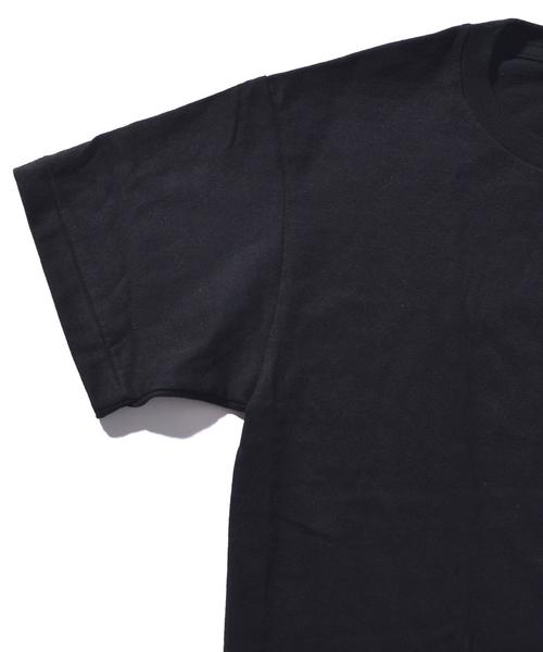 HANES（ヘインズ）の「Hanes×SHIPS BLUESTORE: ジャパンフィット プレミアムポケットTEE【made in Japan】◇（Tシャツ/カットソー・レディース・ホワイト/ブラック・ONE SIZE）」の4枚目の写真