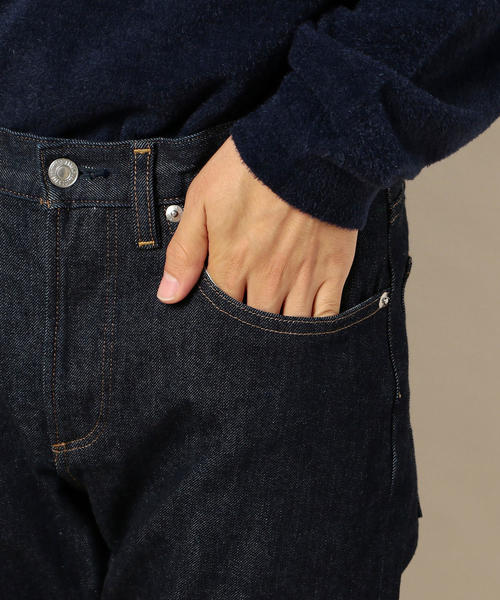 BEAUTY&YOUTH UNITED ARROWS(ビューティーアンドユースユナイテッドアローズ)の「BY セルビッチ スキニー デニムパンツ ドロップ -MADE IN JAPAN-(デニムパンツ・メンズ・ネイビー・30inch/32inch/34inch/28inch)」の7枚目の写真