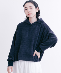 MERLOT | 裾カットオフパーカー1151(パーカー)