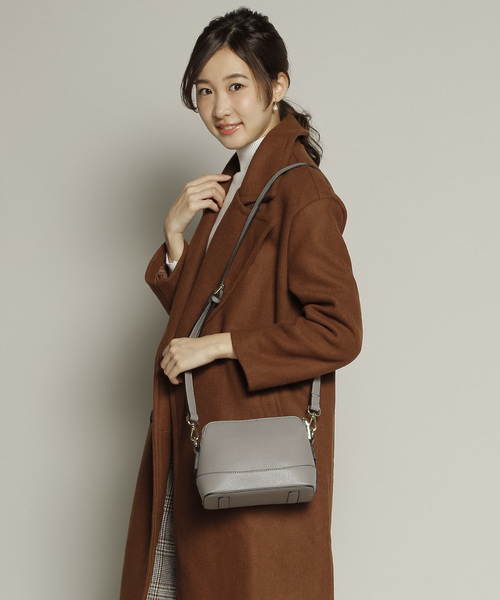 PLAIN CLOTHING(プレーンクロージング)の「ミニマル2wayショルダーバッグ(ショルダーバッグ・レディース・グレー/ブラック/ベージュ・FREE)」の14枚目の写真