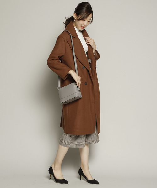 PLAIN CLOTHING(プレーンクロージング)の「ミニマル2wayショルダーバッグ(ショルダーバッグ・レディース・グレー/ブラック/ベージュ・FREE)」の13枚目の写真