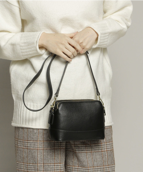 PLAIN CLOTHING(プレーンクロージング)の「ミニマル2wayショルダーバッグ(ショルダーバッグ・レディース・グレー/ブラック/ベージュ・FREE)」の18枚目の写真