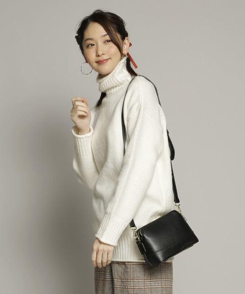 PLAIN CLOTHING(プレーンクロージング)の「ミニマル2wayショルダーバッグ(ショルダーバッグ・レディース・グレー/ブラック/ベージュ・FREE)」の16枚目の写真