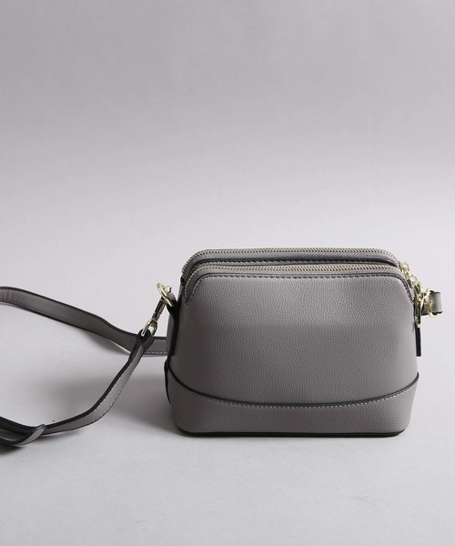 PLAIN CLOTHING(プレーンクロージング)の「ミニマル2wayショルダーバッグ(ショルダーバッグ・レディース・グレー/ブラック/ベージュ・FREE)」の9枚目の写真