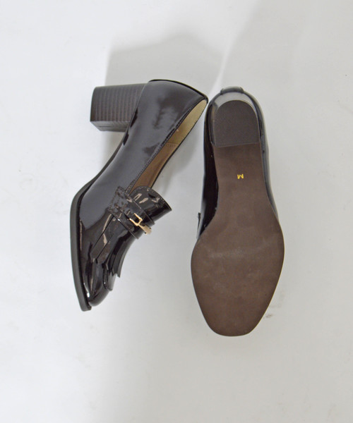 archives（アルシーヴ）の「ビットヒールローファー（ローファー・レディース・ブラック/ダークブラウン・MEDIUM/LARGE）」の4枚目の写真