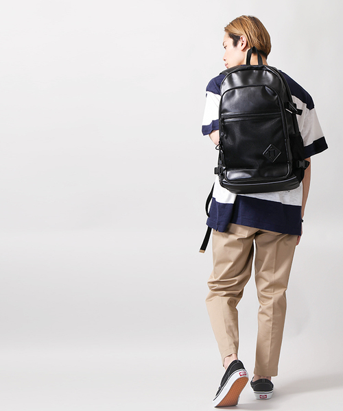 WEGO（ウィゴー）の「WEGO/フェイクレザースクールビッグ