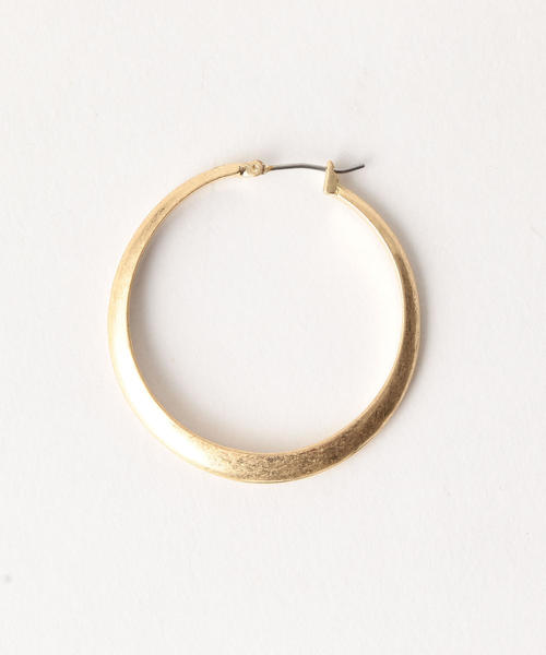 BEAUTY&YOUTH UNITED ARROWS（ビューティーアンドユースユナイテッドアローズ）の「BY アンティークモチーフ ビッグフープピアス ◆（ピアス（両耳用）・レディース・ゴールド/シルバー・FREE）」の3枚目の写真