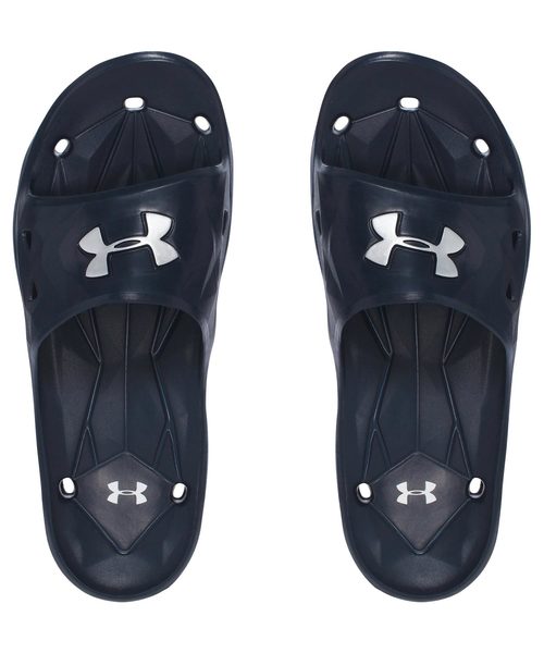 UNDER ARMOUR(アンダーアーマー)の「アンダーアーマー ユニセックスサンダル / ロッカーⅢ(サンダル・メンズ・ネイビー/ブラック/レッド・30/31/32/25.0/26.0/27.0/28.0/29.0)」の2枚目の写真