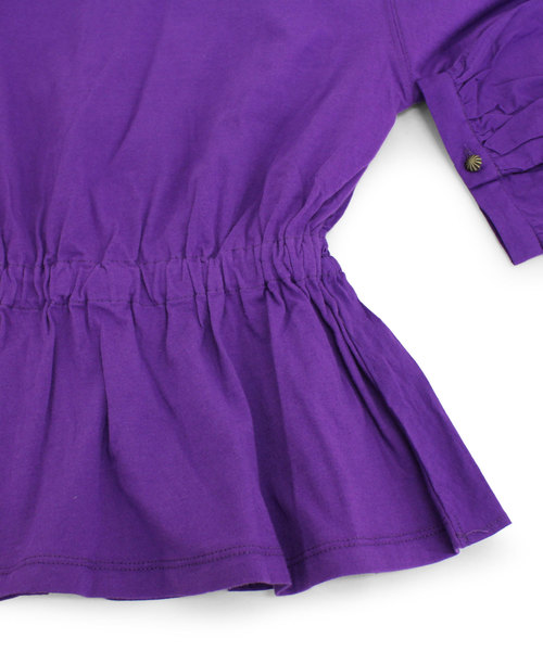 RNA-N（アールエヌエーエヌ）の「M0958 コットンボリュームブラウス（シャツ/ブラウス・レディース・ベージュ/パープル/オフホワイト・MEDIUM）」の21枚目の写真