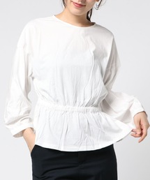 M0958 コットンボリュームブラウス