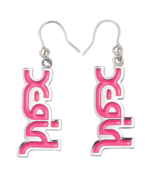 X-girl（エックスガール）の「BASIC LOGO EARRING（ピアス（両耳