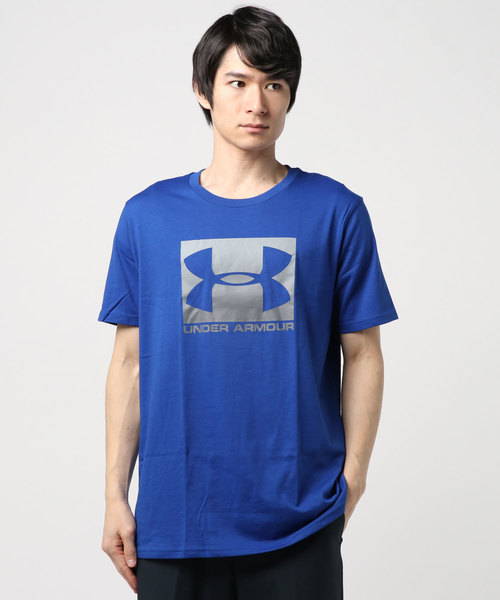 UNDER ARMOUR（アンダーアーマー）の「アンダーアーマー UNDER ARMOUR UA BOXED SPORTSTYLE SS 1329581（Tシャツ/カットソー・メンズ・ブラック/ネイビー/ロイヤルブルー・M/L/XL/S/XXL）」の3枚目の写真