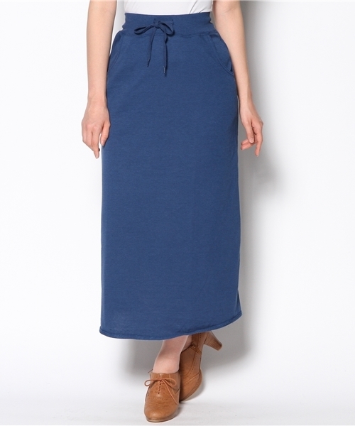 WEGO(ウィゴー)の「WEGO/スウェットマキシスカート(スカート・レディース・アイボリー/ホワイト系その他/ブラック/杢グレー/ネイビー・FREE)」の18枚目の写真