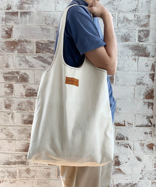 DULTON(ダルトン)の「ROUGHLY BAG/トートバッグ(トートバッグ・メンズ・カーキ/ナチュラル/ストライプ・FREE)」の5枚目の写真