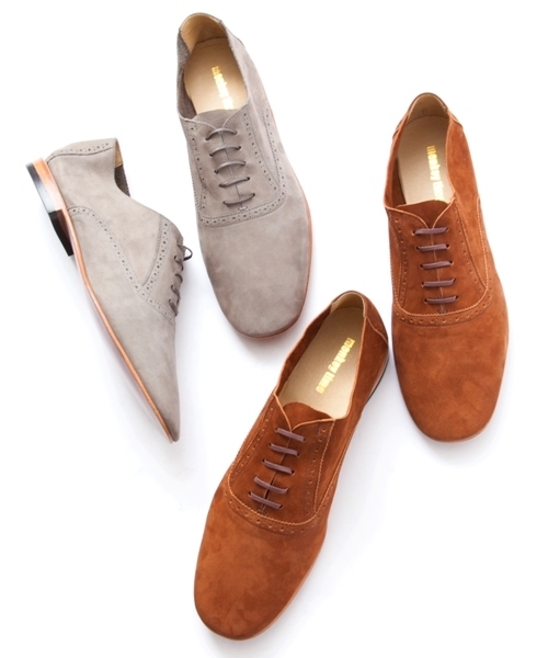 MONKEY TIME（モンキータイム）の「MT∴ ヌバック ウィングチップシューズ◆（パンプス・メンズ・ダークブラウン/ベージュ・43/41/44/42）」の4枚目の写真