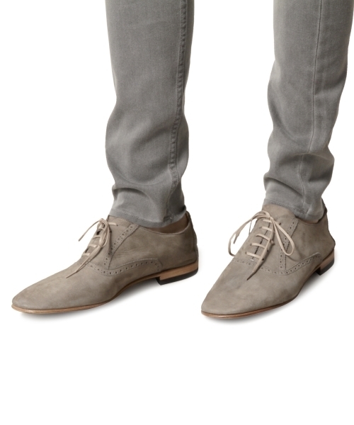 MONKEY TIME（モンキータイム）の「MT∴ ヌバック ウィングチップシューズ◆（パンプス・メンズ・ダークブラウン/ベージュ・43/41/44/42）」の9枚目の写真