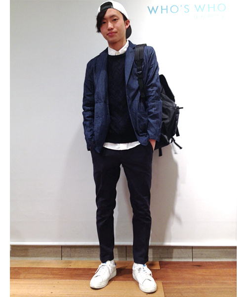 WHO'S WHO gallery（フーズフーギャラリー）の「【MICHIKO LONDON×WHO'S WHO gallery】CAP（キャップ・メンズ・ブラック/ホワイト・FREE）」の13枚目の写真