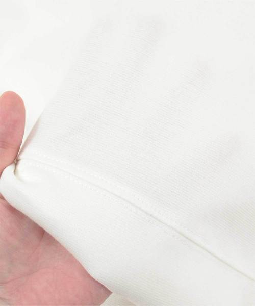 titivate（ティティベイト）の「ﾛｺﾞ刺繍ﾎﾟﾝﾁｶｯﾄｿｰﾌﾟﾙｵｰﾊﾞｰ（Tシャツ/カットソー・レディース・オフホワイト/ブラック/ベージュ/ラベンダー・S/M）」の6枚目の写真