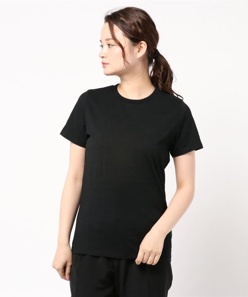 AMERICAN HOLIC(アメリカンホリック)の「ベーシッククルーネックカットプルオーバー *(Tシャツ/カットソー・レディース・ブラック/オフホワイト/サックスブルー/ピンク/グレー系その他/グレー系その他2・S/M/L)」の3枚目の写真
