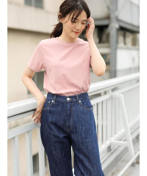 AMERICAN HOLIC(アメリカンホリック)の「ベーシッククルーネックカットプルオーバー *(Tシャツ/カットソー・レディース・ブラック/オフホワイト/サックスブルー/ピンク/グレー系その他/グレー系その他2・S/M/L)」の11枚目の写真