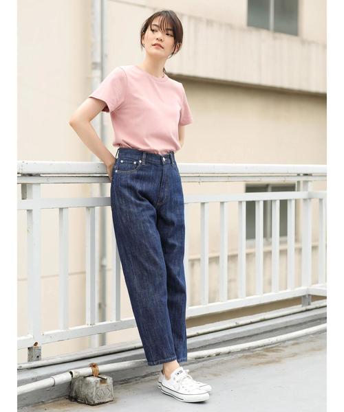 AMERICAN HOLIC(アメリカンホリック)の「ベーシッククルーネックカットプルオーバー *(Tシャツ/カットソー・レディース・ブラック/オフホワイト/サックスブルー/ピンク/グレー系その他/グレー系その他2・S/M/L)」の9枚目の写真