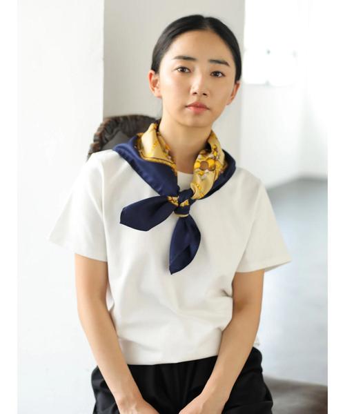 AMERICAN HOLIC(アメリカンホリック)の「ベーシッククルーネックカットプルオーバー *(Tシャツ/カットソー・レディース・ブラック/オフホワイト/サックスブルー/ピンク/グレー系その他/グレー系その他2・S/M/L)」の18枚目の写真