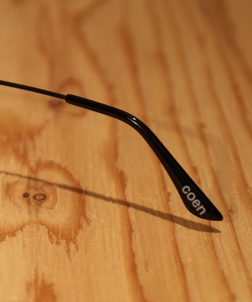 coen（コーエン）の「ボストンClearLens メガネ（メガネ・メンズ・ブラウン/ブラック・FREE）」の18枚目の写真