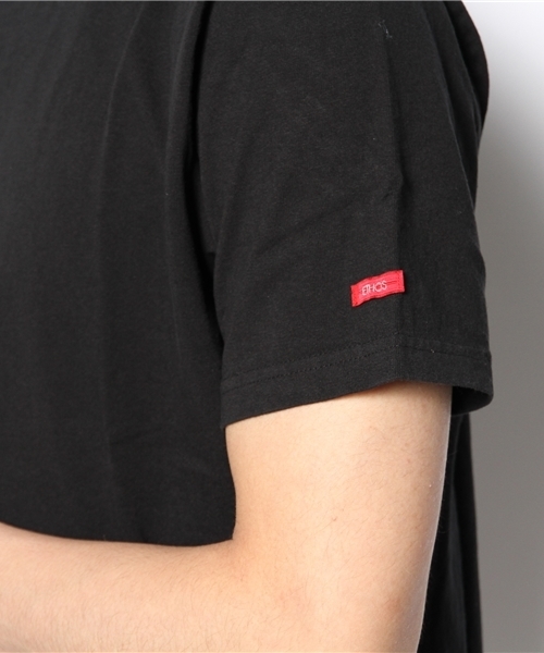 BEAMS T（ビームスティー）の「ETHOS  / FRINGE T （Tシャツ/カットソー・メンズ・ミント/ブラック系その他・MEDIUM/SMALL/LARGE/X-LARGE）」の7枚目の写真