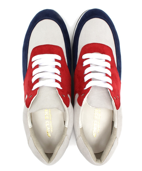 one after another NICE CLAUP（ワンアフターアナザーナイスクラップ）の「【ヒルナンデス紹介商品　ナイスクラップ】NICEｽﾆｰｶｰ（スニーカー・レディース・レッド/ピンク・SMALL/MEDIUM/LARGE）」の9枚目の写真