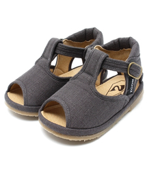 ZOOM | ZOOM / Linen T-Strap (12.5～14.5cm)(サンダル)