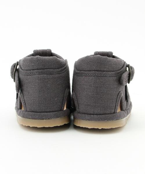 ZOOM（ズーム）の「ZOOM / Linen T-Strap (12.5～14.5cm)（サンダル・キッズ・チャコールグレー/ブラウン/パープル/ベージュ/グレー・13.5/13/12.5/14.5/14）」の19枚目の写真